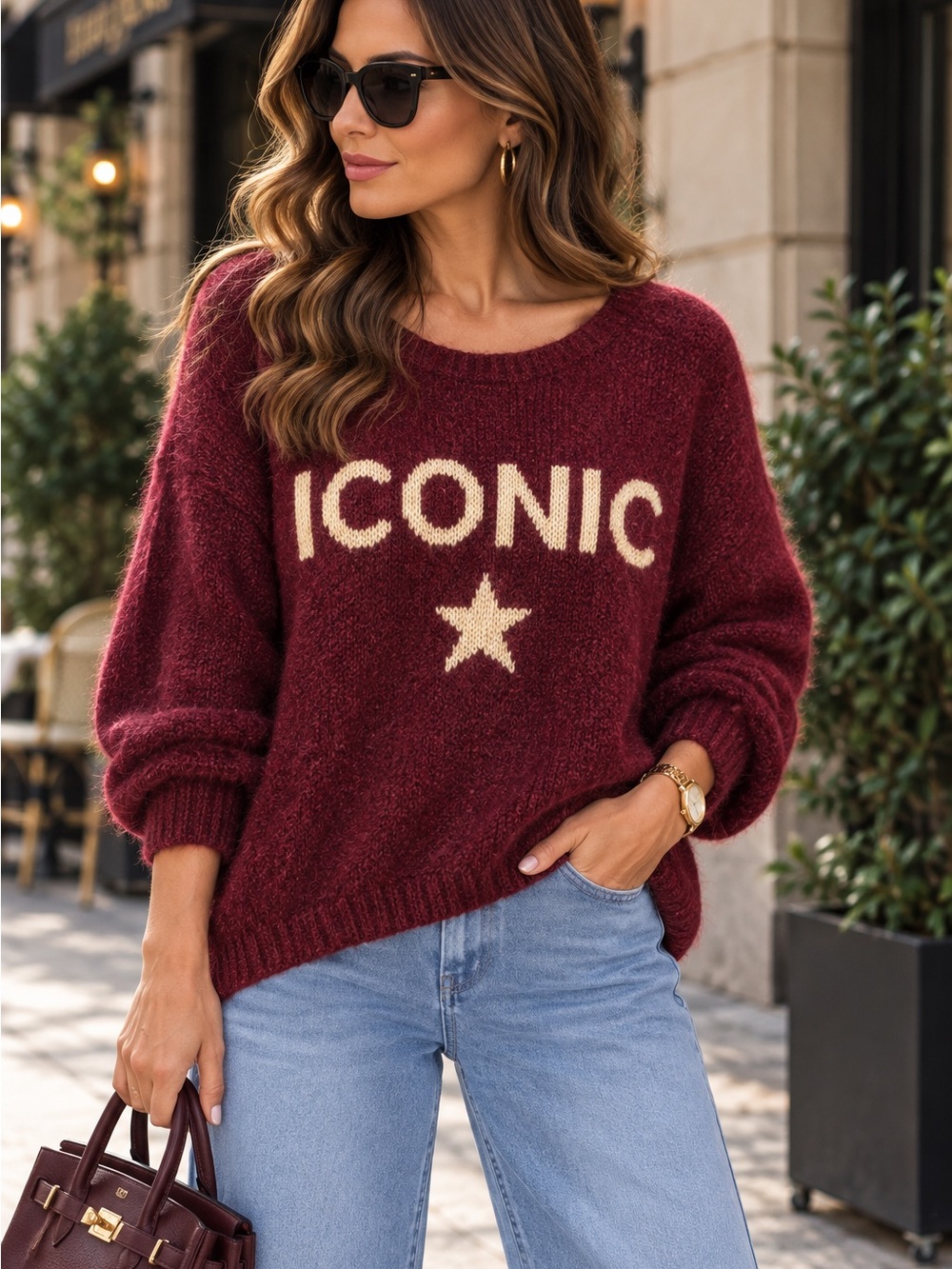 MADE IN ITALY 🇮🇹 ICONIC V-Neck Cozy Knit Sweater -